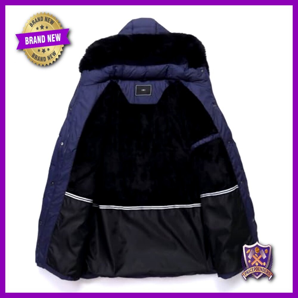 Plus Size Waterproof Down Coat With Detachable Ho… - image 3